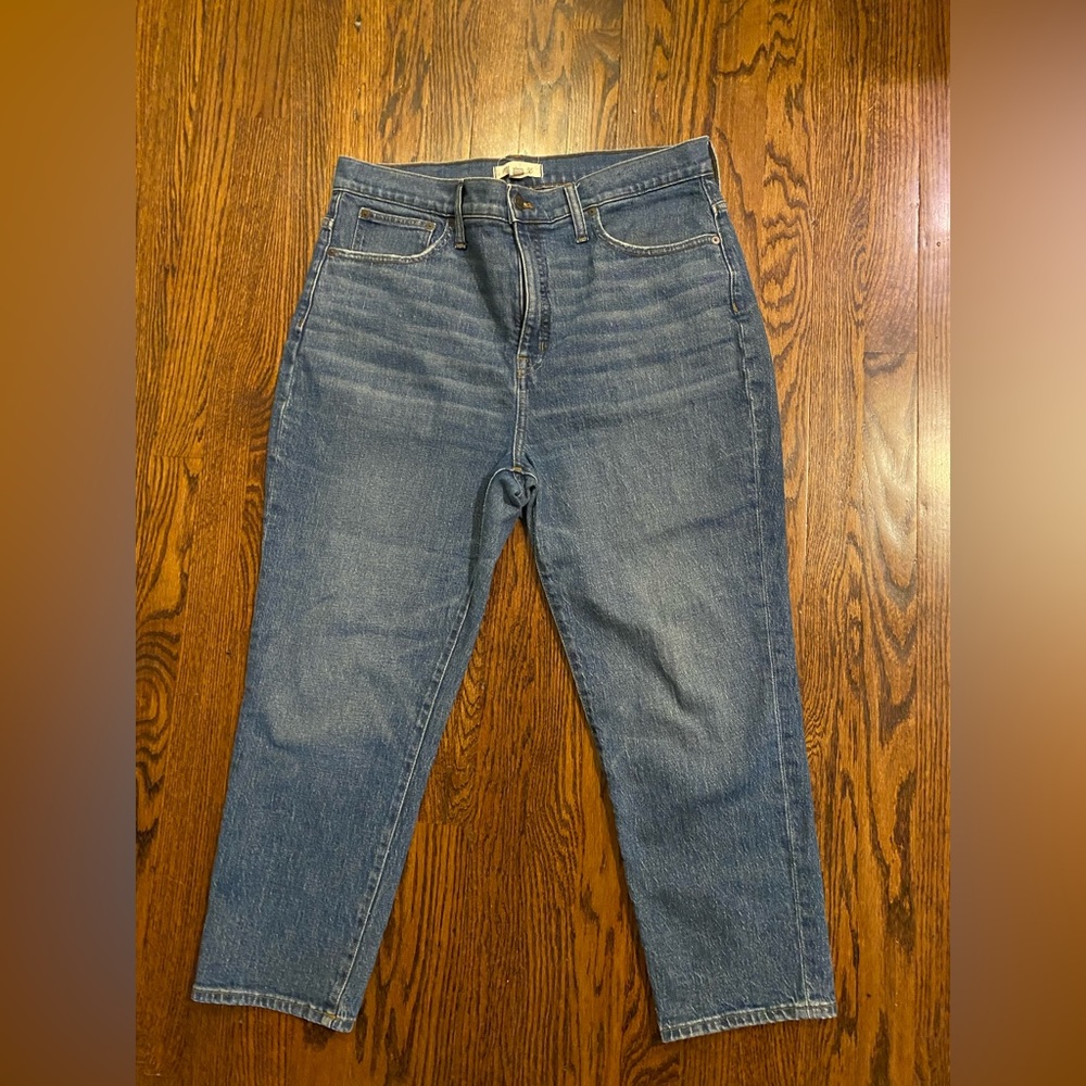 Madewell Classic Straight Denim Jeans Size 32